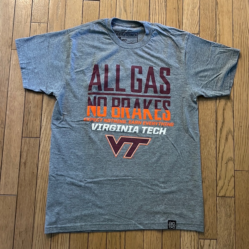 Grey Virginia Tech tshirt